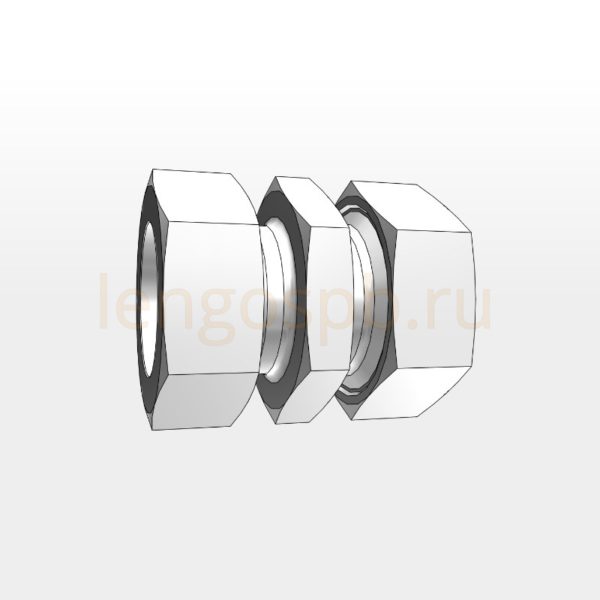 Соединения с врезным кольцом DIN угол конуса 24°