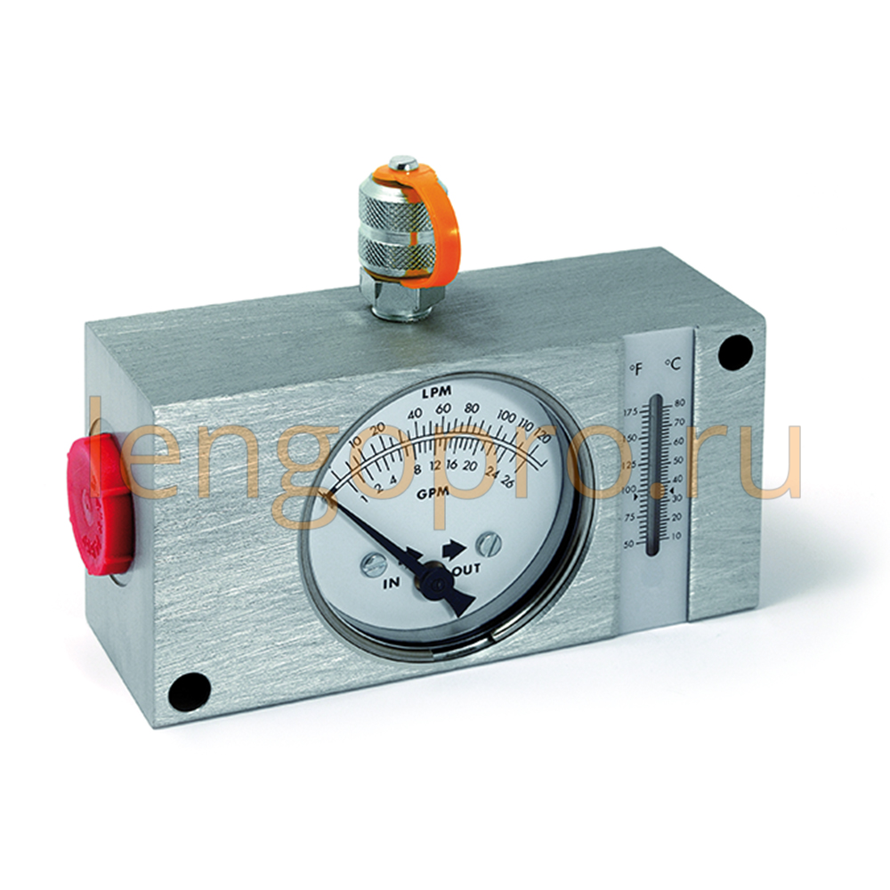 Расходомер, индикатор давления, температуры и расхода жидкости Minipress